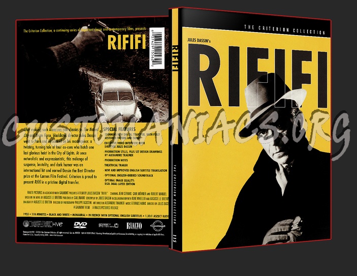 115 - Rififi dvd cover