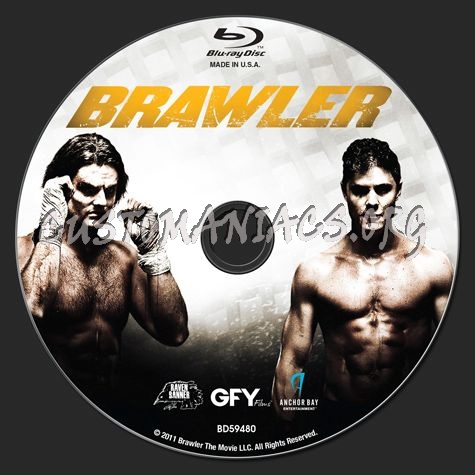 Brawler blu-ray label