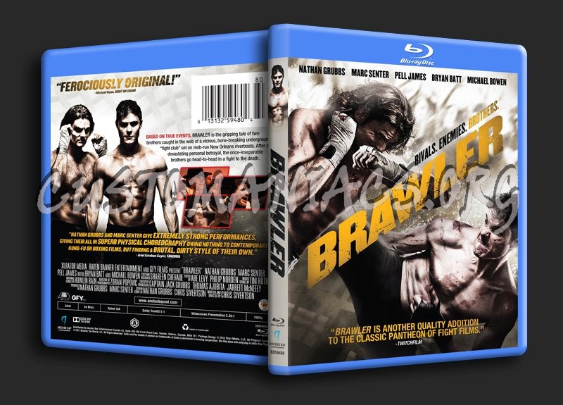 Brawler blu-ray cover