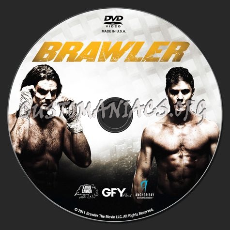 Brawler dvd label