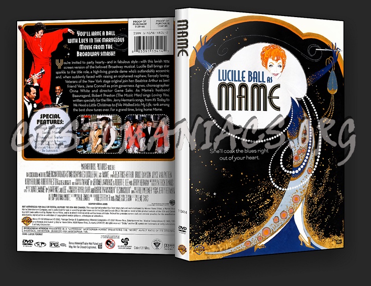 Mame dvd cover