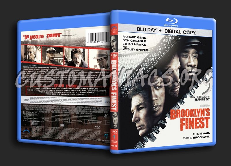 Brooklyn's Finest blu-ray cover