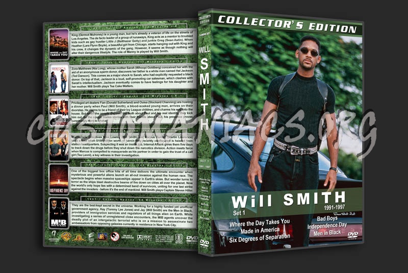 Will Smith Film Collection - Set 1 (1991-1997) dvd cover