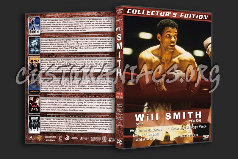 Will Smith Film Collection - Set 2 (1998-2002) dvd cover