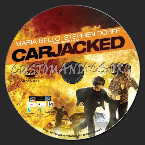 Carjacked dvd label