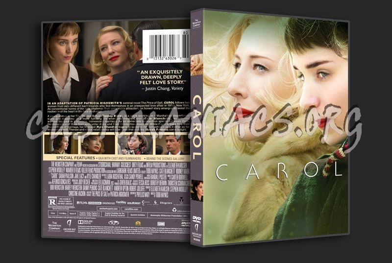 Carol dvd cover