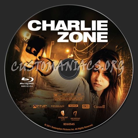 Charlie Zone blu-ray label