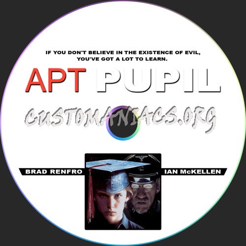 Apt Pupil dvd label