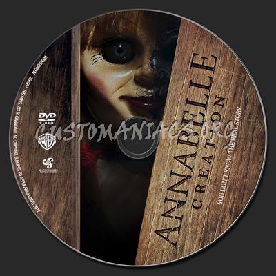 Annabelle Creation dvd label