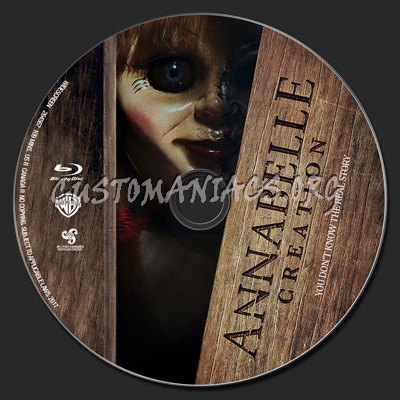 Annabelle Creation blu-ray label