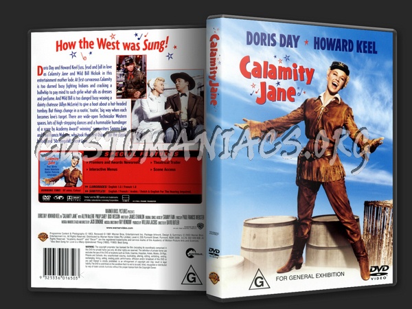 Calamity Jane dvd cover