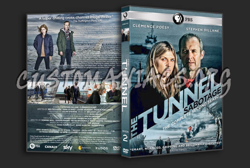 The Tunnel - Season 2 dvd cover