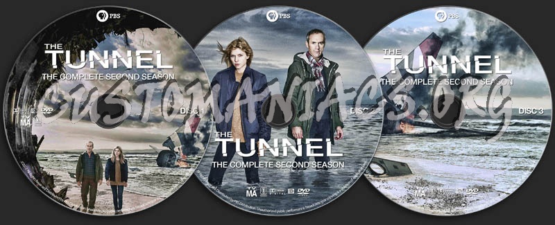 The Tunnel - Season 2 dvd label