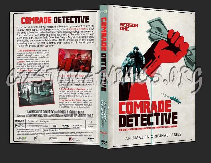 Comrade Detective - Season 1 dvd cover