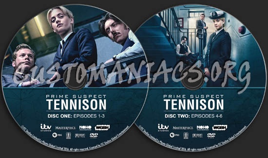 Prime Suspect: Tennison dvd label