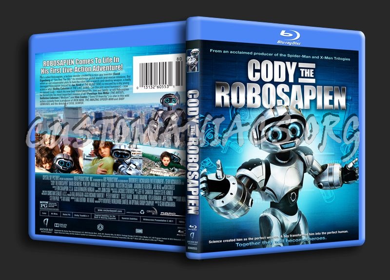 Cody the Robosapien blu-ray cover