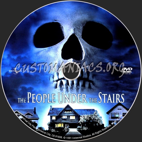 The People Under The Stairs dvd label