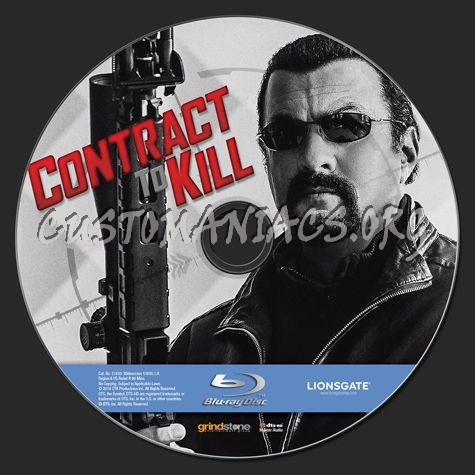 Contract To Kill blu-ray label