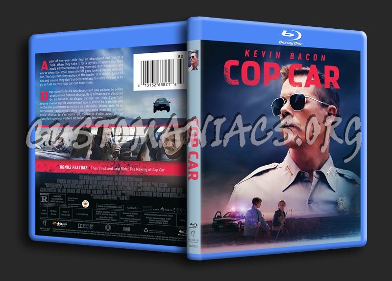 Cop Car blu-ray cover