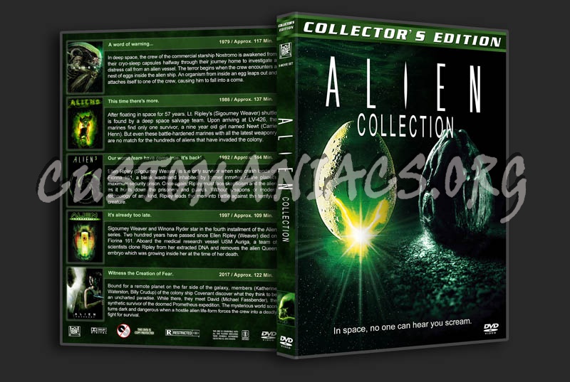 Alien Collection (5) dvd cover