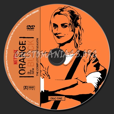 Orange is the New Black Season 5 dvd label