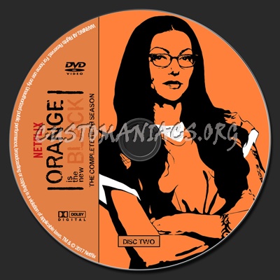 Orange is the New Black Season 5 dvd label
