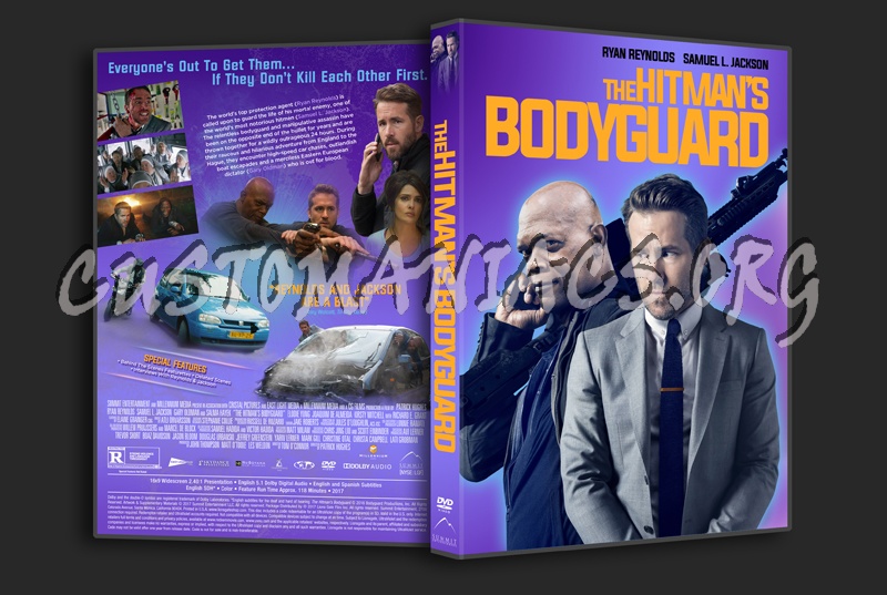 The Hitman's Bodyguard dvd cover
