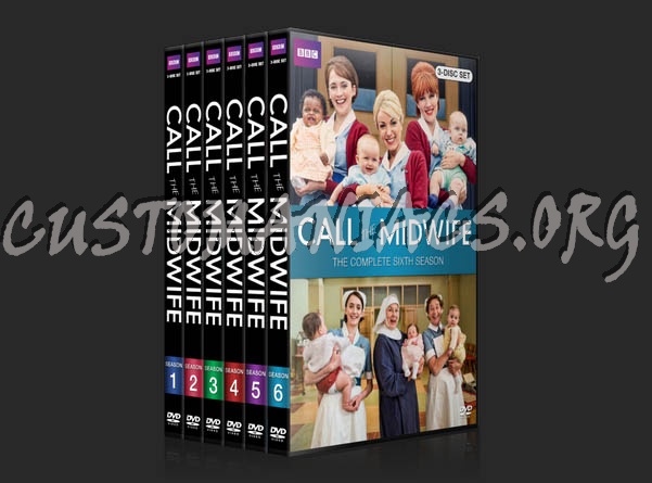 Call the Midwife - Seasons 1-6 dvd cover