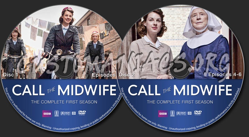 Call the Midwife - Season 1 dvd label