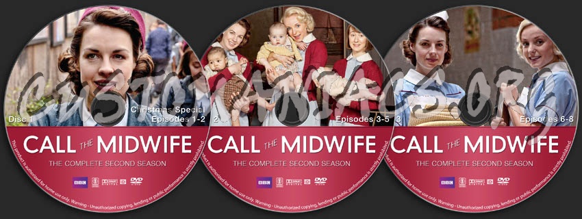 Call the Midwife - Season 2 dvd label