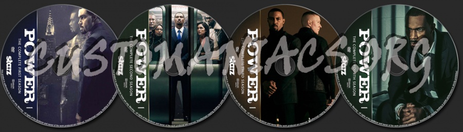 Power Seasons 1-4 dvd label