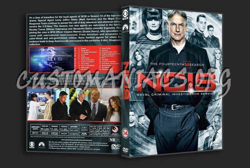 NCIS - Season 14 dvd cover