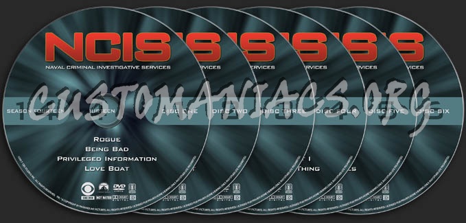 NCIS - Season 14 dvd label