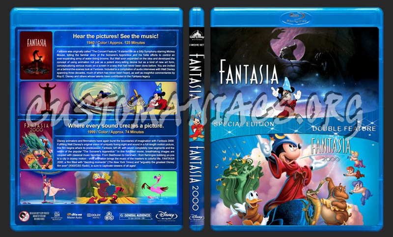 Fantasia Double Feature dvd cover