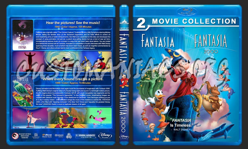Fantasia Double Feature dvd cover