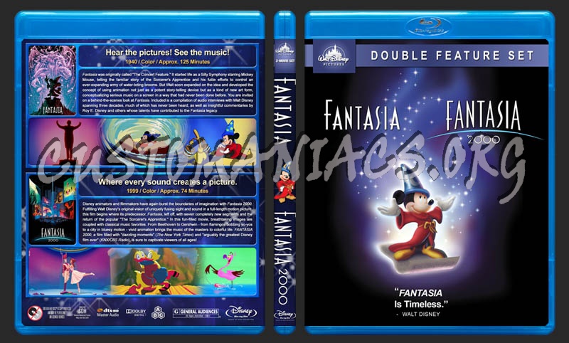 Fantasia Double Feature dvd cover