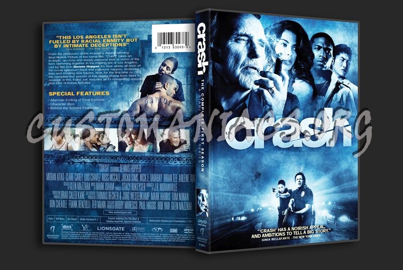 Crash Season 1 dvd cover