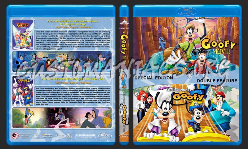 Goofy Double Feature blu-ray cover