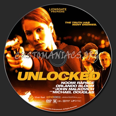 Unlocked dvd label