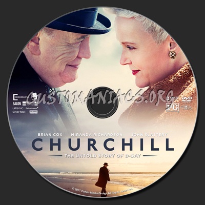 Churchill (2017) dvd label