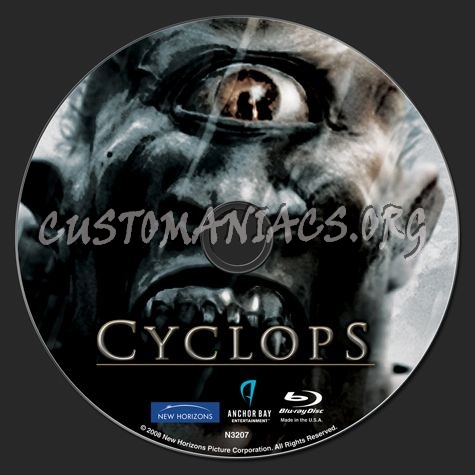 Cyclops blu-ray label
