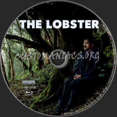 The Lobster blu-ray label