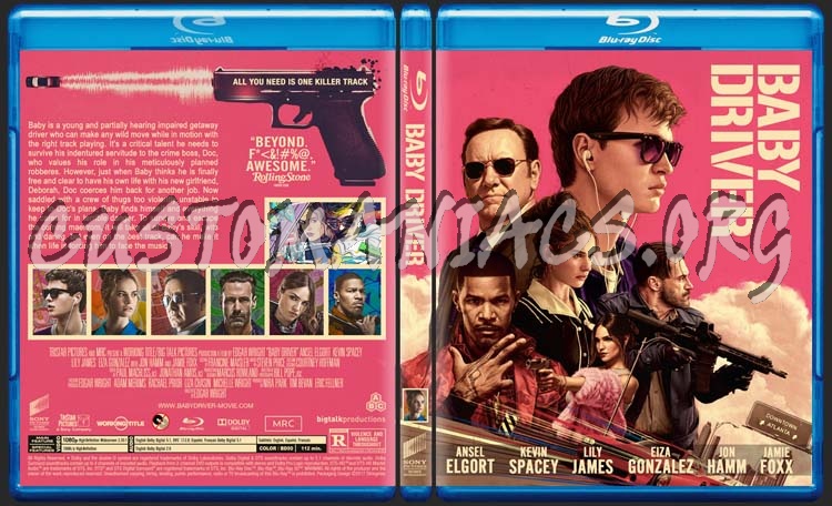 Baby Driver blu-ray cover