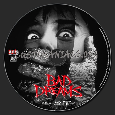 Bad Dreams (1988) blu-ray label