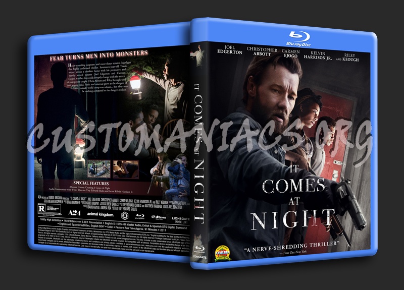 It Comes At Night dvd cover