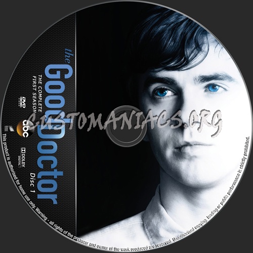 The Good Doctor Season 1 dvd label