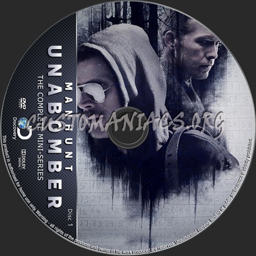 Manhunt-Unabomber dvd label