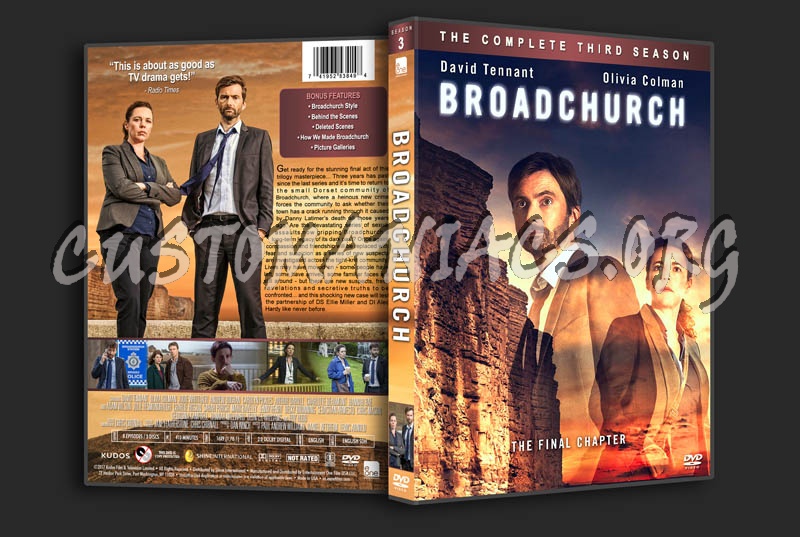 Broadchurch - Season 3 dvd cover
