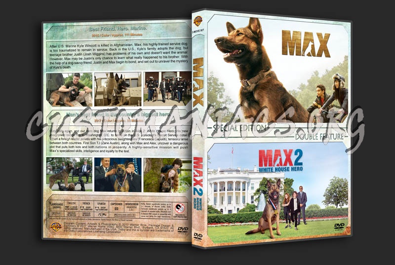 Max Double Feature dvd cover