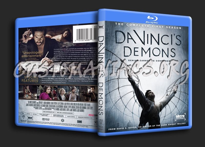 Da Vinci's Demons Season 1 blu-ray cover